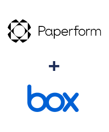 Paperform ve Box entegrasyonu