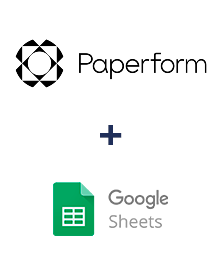 Paperform ve Google Sheets entegrasyonu