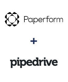 Paperform ve Pipedrive entegrasyonu