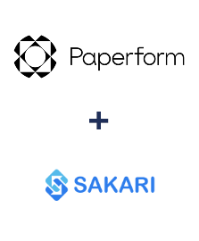 Paperform ve Sakari entegrasyonu