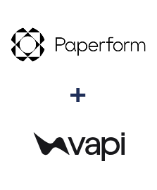 Paperform ve Vapi entegrasyonu
