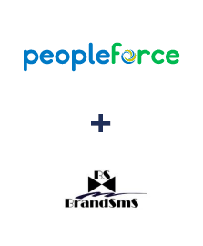PeopleForce ve BrandSMS  entegrasyonu