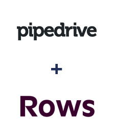 Pipedrive ve Rows entegrasyonu