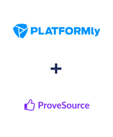Platformly ve ProveSource entegrasyonu Platformly ve ProveSource entegrasyonu