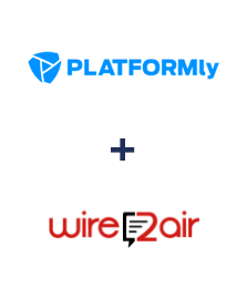 Platformly ve Wire2Air entegrasyonu Platformly ve Wire2Air entegrasyonu