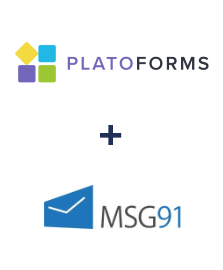 PlatoForms ve MSG91 entegrasyonu