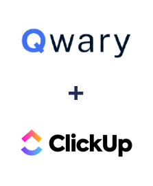 Qwary ve ClickUp entegrasyonu