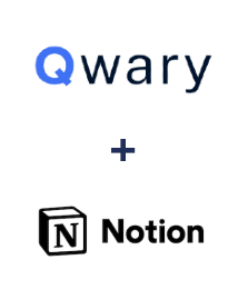 Qwary ve Notion entegrasyonu