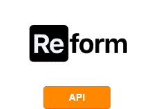 Reform diğer sistemlerle API aracılığıyla entegrasyon