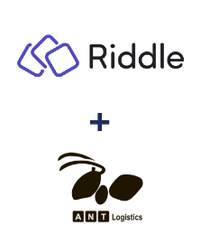 Riddle ve ANT-Logistics entegrasyonu