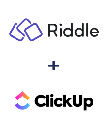 Riddle ve ClickUp entegrasyonu