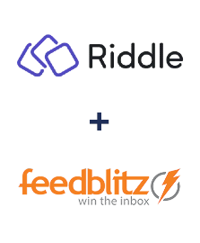 Riddle ve FeedBlitz entegrasyonu