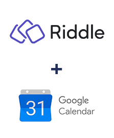 Riddle ve Google Calendar entegrasyonu