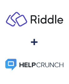Riddle ve HelpCrunch entegrasyonu