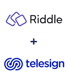 Riddle ve Telesign entegrasyonu