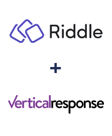 Riddle ve VerticalResponse entegrasyonu