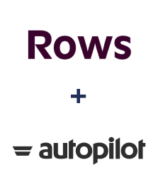 Rows ve Autopilot entegrasyonu