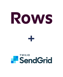 Rows ve SendGrid entegrasyonu