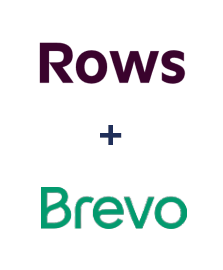 Rows ve Brevo entegrasyonu