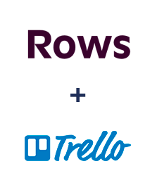 Rows ve Trello entegrasyonu