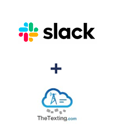 Slack ve TheTexting entegrasyonu