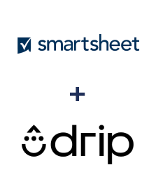 Smartsheet ve Drip entegrasyonu