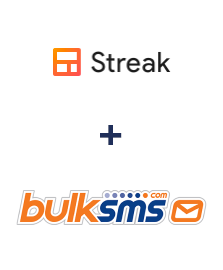 Streak ve BulkSMS entegrasyonu