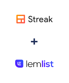 Streak ve Lemlist entegrasyonu