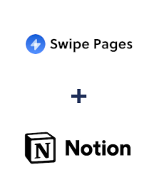 Swipe Pages ve Notion entegrasyonu