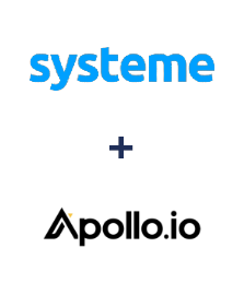 Systeme.io ve Apollo.io entegrasyonu