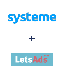 Systeme.io ve LetsAds entegrasyonu