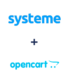 Systeme.io ve Opencart entegrasyonu