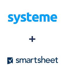 Systeme.io ve Smartsheet entegrasyonu