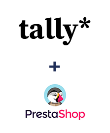 Tally ve PrestaShop entegrasyonu
