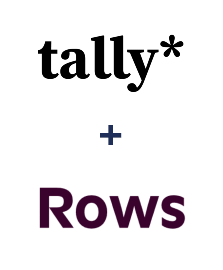 Tally ve Rows entegrasyonu