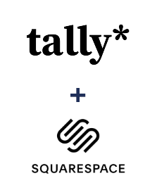 Tally ve Squarespace entegrasyonu