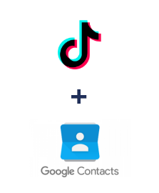 TikTok ve Google Contacts entegrasyonu
