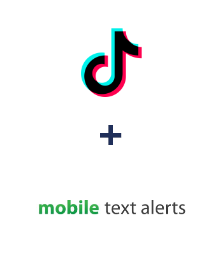 TikTok ve Mobile Text Alerts entegrasyonu