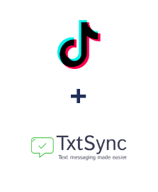 TikTok ve TxtSync entegrasyonu