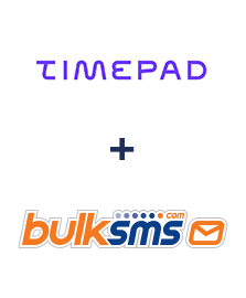 Timepad ve BulkSMS entegrasyonu
