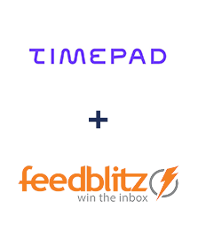 Timepad ve FeedBlitz entegrasyonu