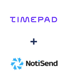 Timepad ve NotiSend entegrasyonu