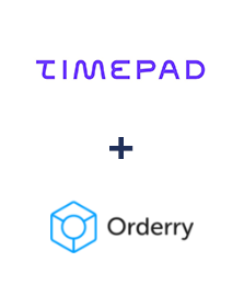 Timepad ve Orderry entegrasyonu
