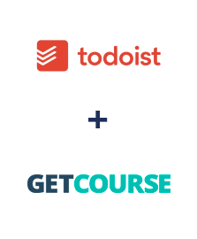 Todoist ve GetCourse (alıcı) entegrasyonu