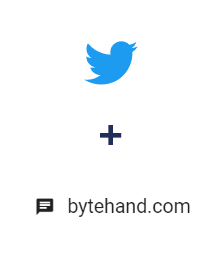 Twitter ve BYTEHAND entegrasyonu Twitter ve BYTEHAND entegrasyonu