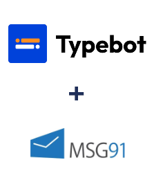 Typebot ve MSG91 entegrasyonu