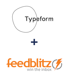Typeform ve FeedBlitz entegrasyonu