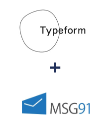 Typeform ve MSG91 entegrasyonu