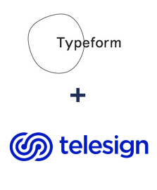 Typeform ve Telesign entegrasyonu