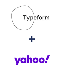 Typeform ve Yahoo! entegrasyonu
